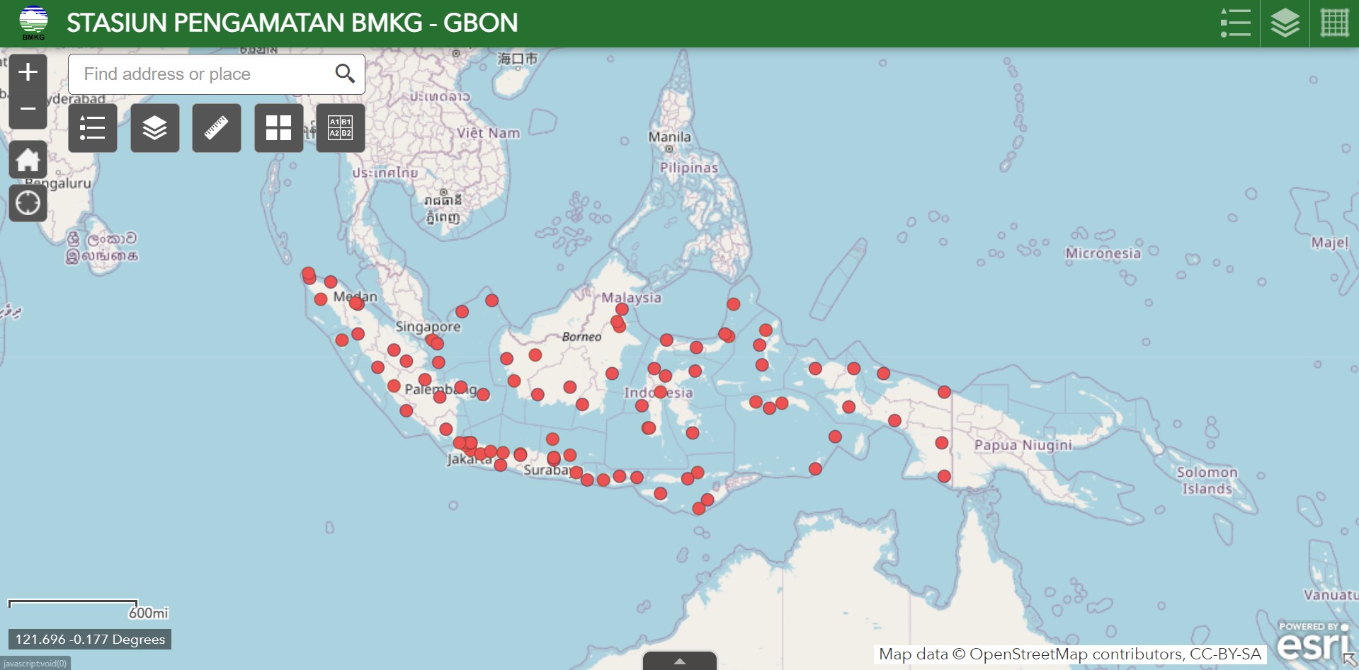 Jaringan Pengamatan GBON BMKG